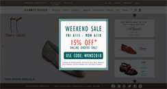 Desktop Screenshot of harrys-shoes.com